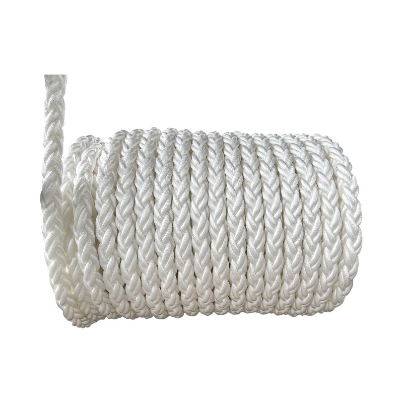 Cuerda trenzada de nylon de 8 hebras